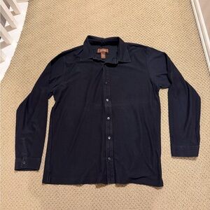 Tasso Elba Long Sleeve Button Up Dress Shirt (Men’s Size Large)